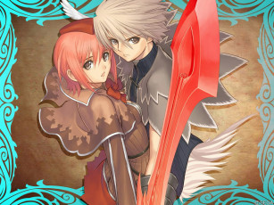 Картинка аниме shining tears wind