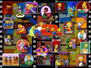 Картинка мультфильмы the simpsons
