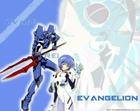 Картинка аниме evangelion