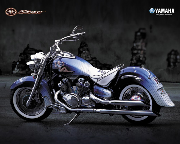 Обои картинки фото мотоциклы, star