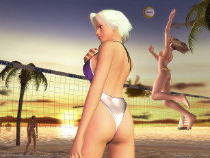обоя dead, or, alive, xtreme, beach, volleyball, видео, игры