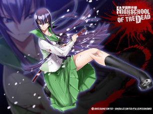 Картинка highschool of the dead аниме