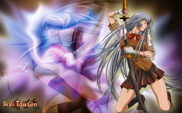 Картинка аниме ikki tousen