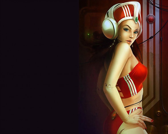 Обои картинки фото фэнтези, девушки