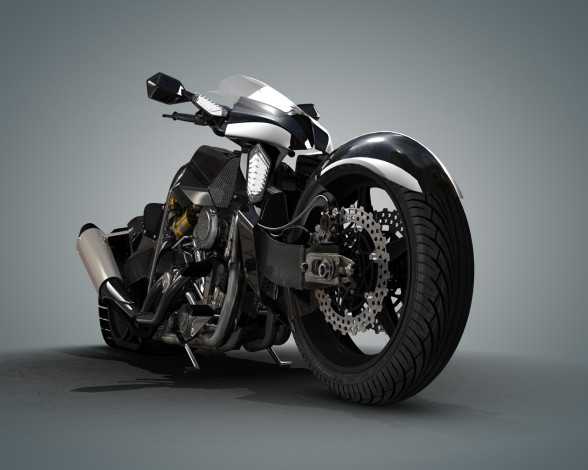 Обои картинки фото мотоциклы, 3d