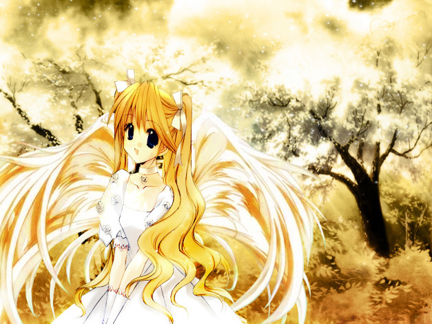 Обои картинки фото аниме, angel, dust