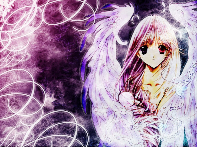 Обои картинки фото аниме, angel, dust