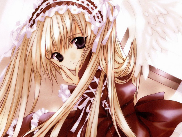 Обои картинки фото аниме, angel, dust