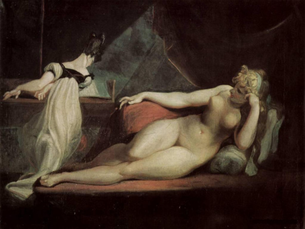 Обои картинки фото f&, 252, ssli, johann, reclining, naked, and, piano, player, рисованные, heinrich