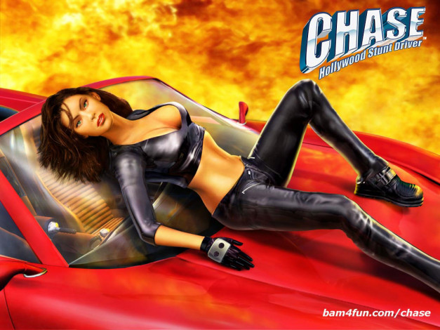 Обои картинки фото видео, игры, chase, hollywood, stunt, driver