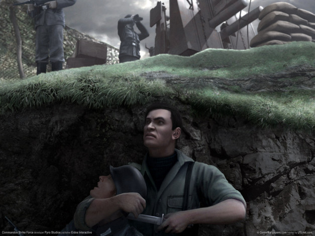 Обои картинки фото видео, игры, commandos, strike, force