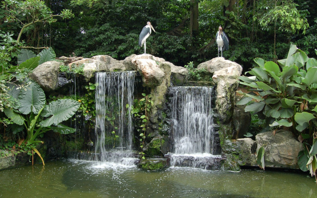 Обои картинки фото природа, водопады