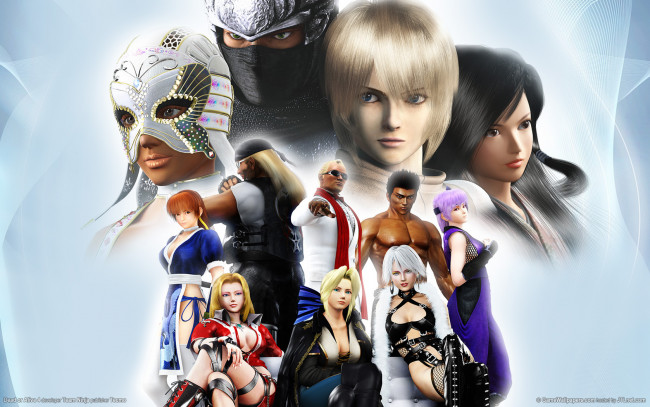 Обои картинки фото видео, игры, dead, or, alive