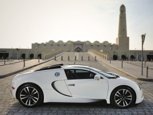 Картинка bugatti veyron grand sport roadster автомобили