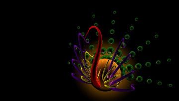 Картинка 3д графика fractal фракталы