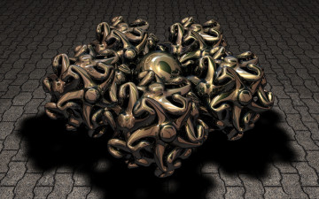 Картинка 3д графика abstract абстракции