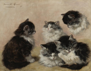 Картинка рисованные henriette ronner knip ronner-knip