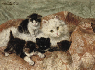 Картинка рисованные henriette ronner knip ronner-knip