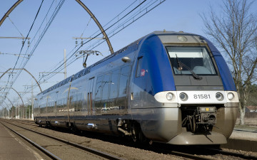 Картинка техника электрички пути провода поезд