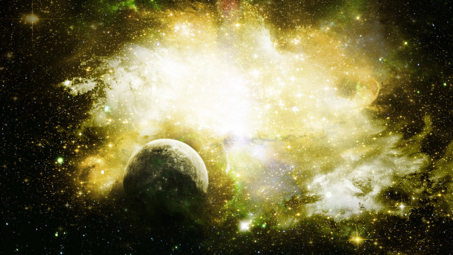 Обои картинки фото космос, арт, планеты