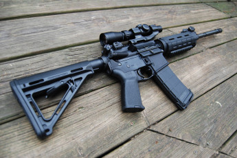Картинка оружие автоматы m4 штурмовая винтовка assault rifle автомат оптика