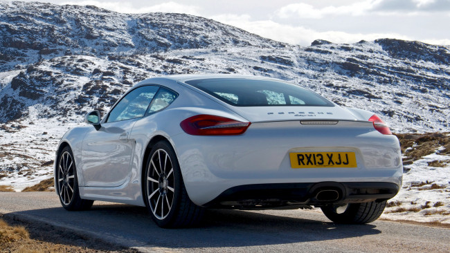 Обои картинки фото porsche, cayman, автомобили, спортивные, германия, элитные