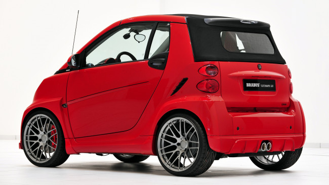 Обои картинки фото smart, автомобили, brabus, daimler, ag, особо, малый, класс, германия