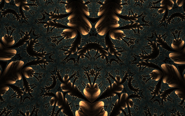 Обои картинки фото 3д, графика, fractal, фракталы, цвет, узор