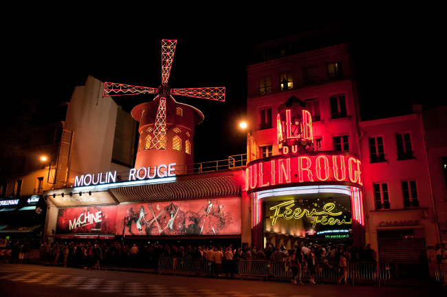 Обои картинки фото города, париж, франция, мулен, руж