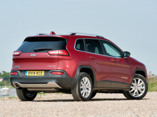 Картинка автомобили jeep 2014г красный kl uk-spec cherokee limited