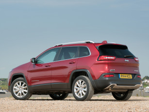Картинка автомобили jeep limited cherokee 2014г kl uk-spec красный