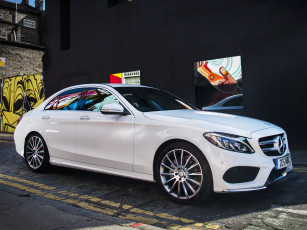 Картинка автомобили mercedes-benz светлый amg bluetec c 220 2014г w205 uk-spec line