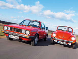 Картинка автомобили volkswagen красный