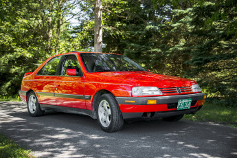 Картинка peugeot+405mi16 +1991 автомобили peugeot автопробег выставка автошоу