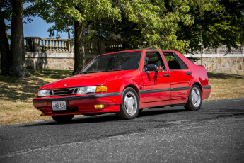 Картинка saab+9000 автомобили saab автопробег выставка автошоу