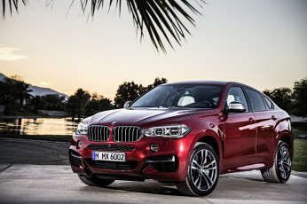 Картинка 2014+bmw+x6+f16+m50d автомобили bmw красный металлик