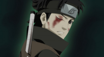 Картинка аниме naruto учиха парень брюнет кровь лицо