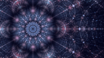 Картинка 3д+графика фракталы+ fractal цвета фон узор