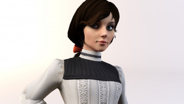 обоя 3д графика, люди , people, взгляд, девушка