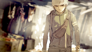 Картинка аниме *unknown+ другое парень блондин