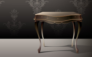 Картинка векторная+графика мебель комната