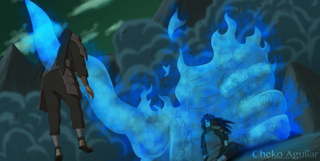 Обои картинки фото аниме, naruto, наруто, ураганные, хроники, манга, бой