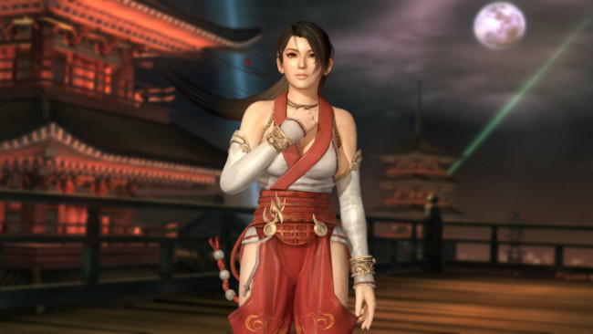 Обои картинки фото dead or alive 5, 3д графика, аниме , anime, девушка, взгляд