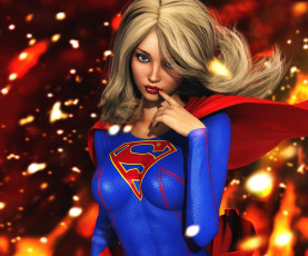 Картинка 3д+графика люди+ people взгляд девушка фон