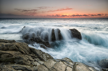 Картинка природа побережье рассвет