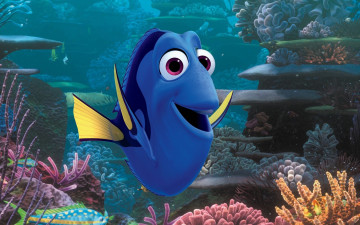 обоя мультфильмы, finding dory, finding, dory, pixar, disney