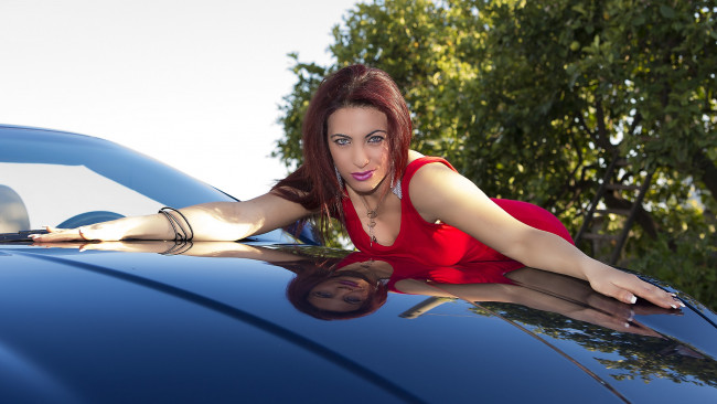 Обои картинки фото автомобили, -авто с девушками, авто, девица