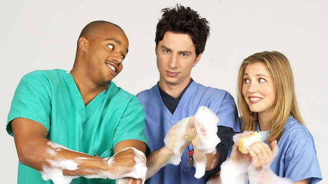 Обои картинки фото кино фильмы, scrubs, персонажи