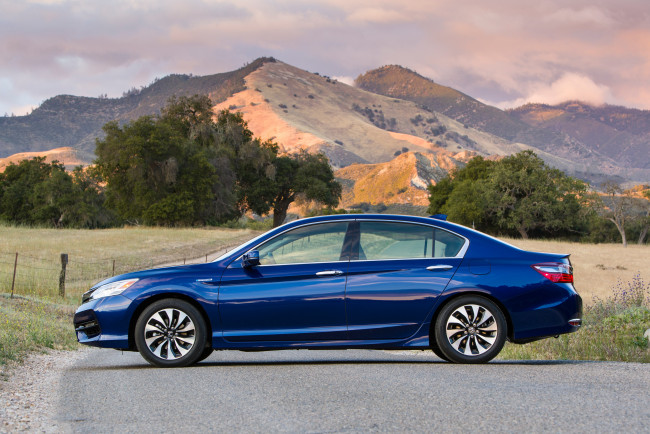 Обои картинки фото автомобили, honda, 2017г, accord, us-spec, hybrid