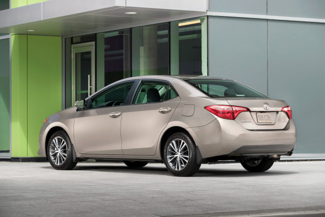 Обои картинки фото автомобили, toyota, 2017г, us-spec, le, corolla